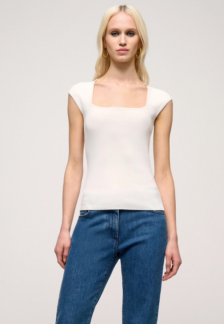 Топ Luisa Spagnoli, Белый
Топ Luisa Spagnoli, Белый
