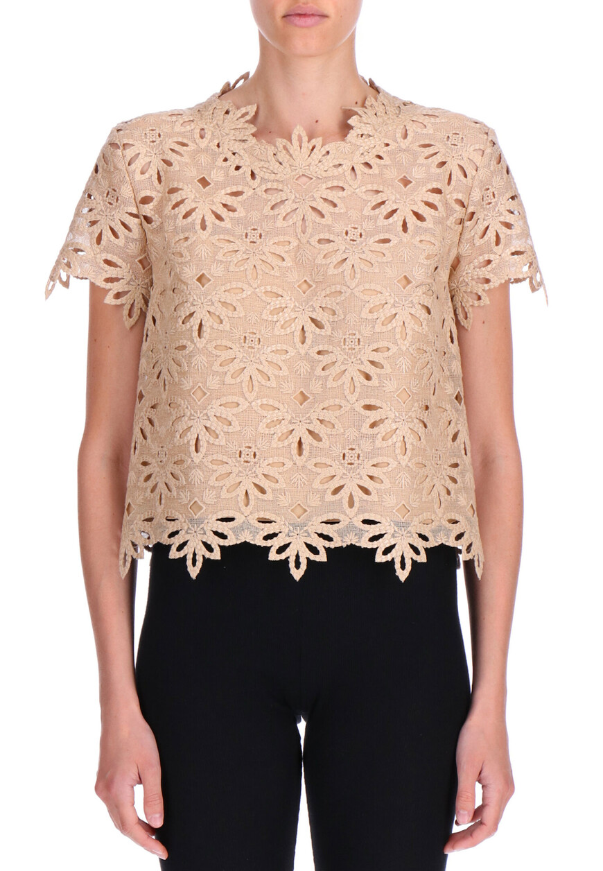 Блуза Ermanno Scervino, Бежевый
Блуза Ermanno Scervino, Бежевый
