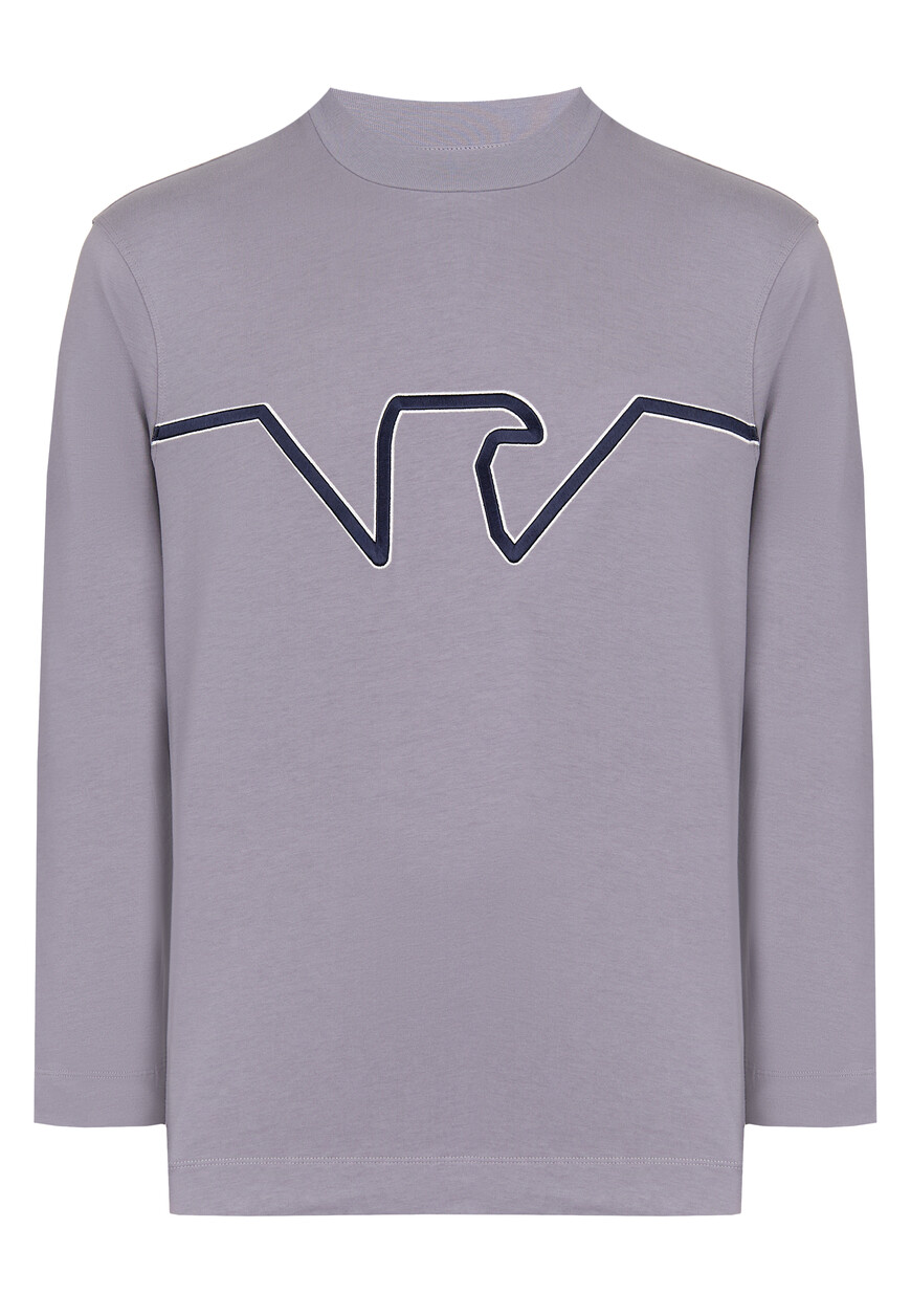 Лонгслив Emporio Armani, Серый
Лонгслив Emporio Armani, Серый