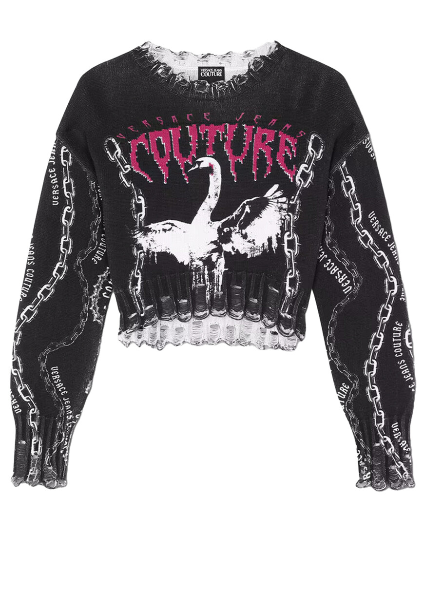 Джемпер Versace Jeans Couture, Черный
Джемпер Versace Jeans Couture, Черный