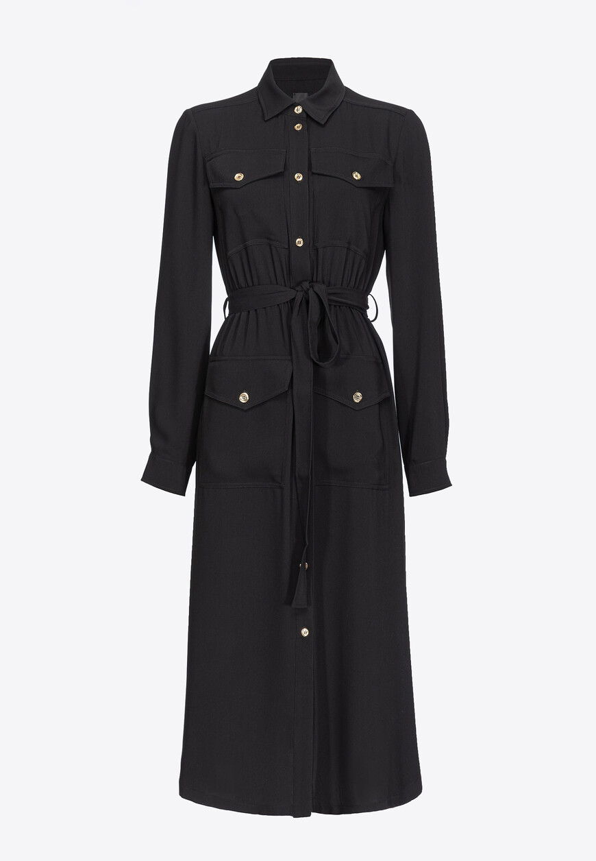 Платье Pinko, Черный 
Платье Pinko, Черный