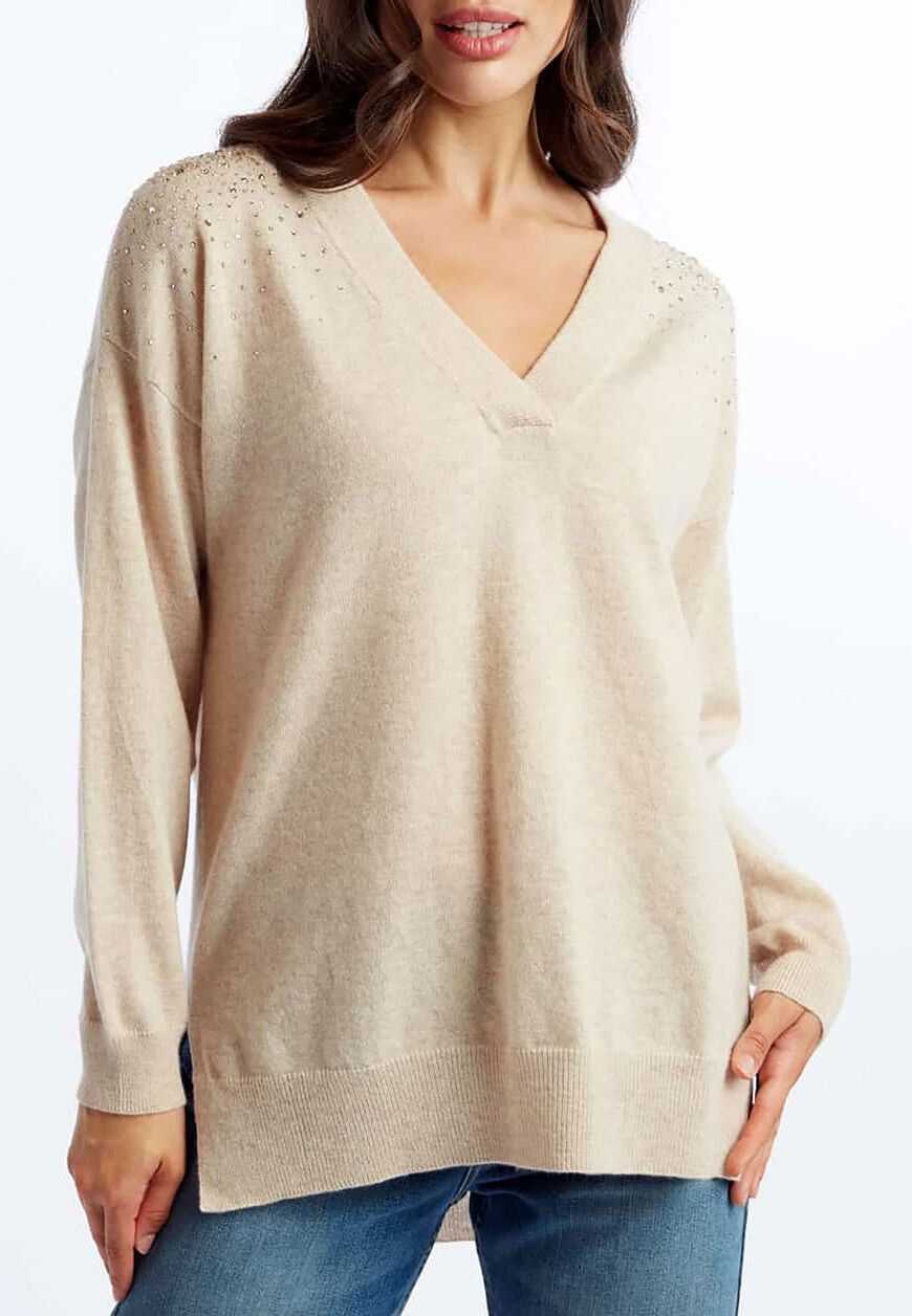 Пуловер William Sharp, Бежевый
Пуловер William Sharp, Бежевый