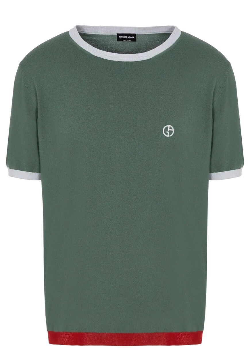 Футболка Giorgio Armani, Зеленый
Футболка Giorgio Armani, Зеленый