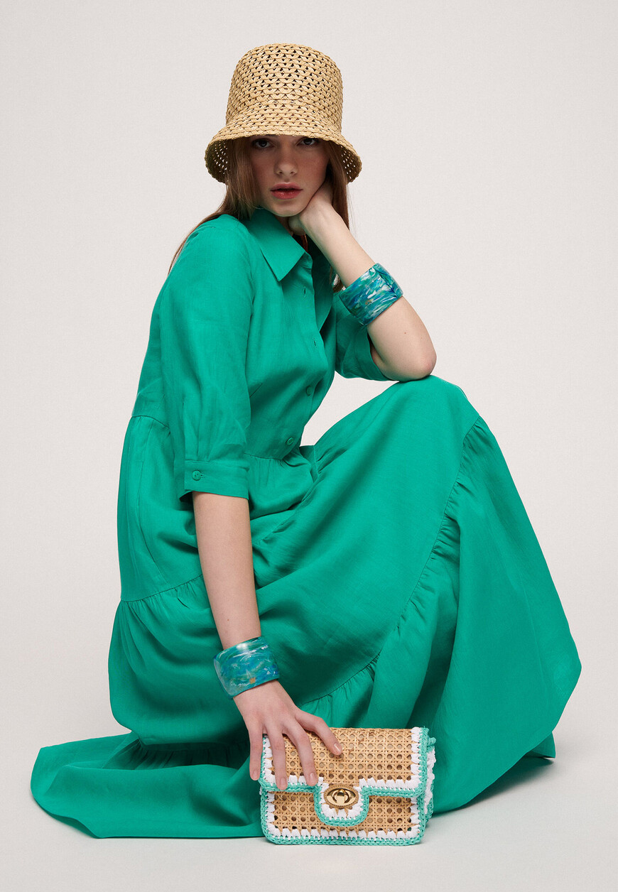 Платье Luisa Spagnoli, Голубой
Платье Luisa Spagnoli, Голубой