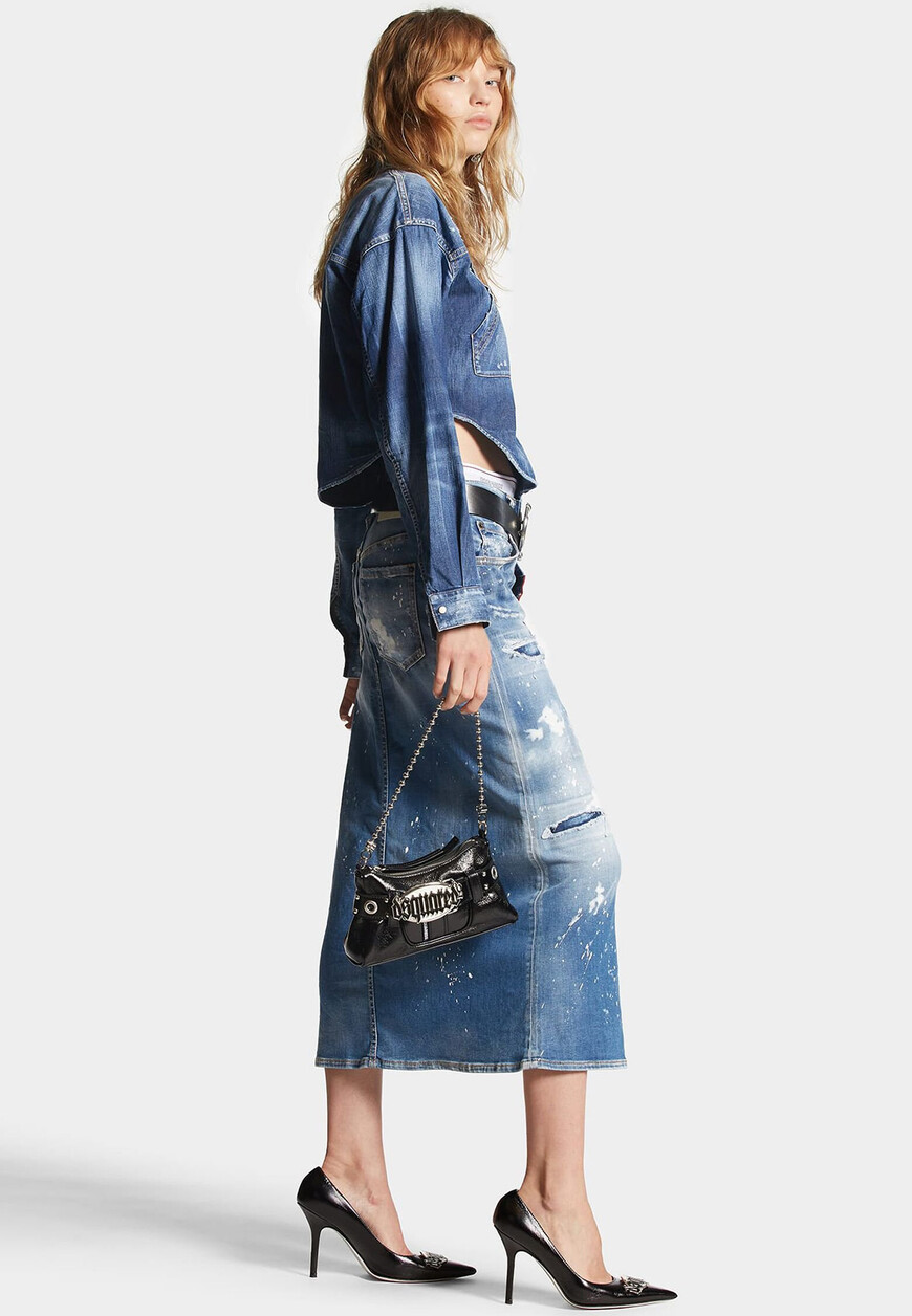 Юбка Dsquared2, Синий
Юбка Dsquared2, Синий