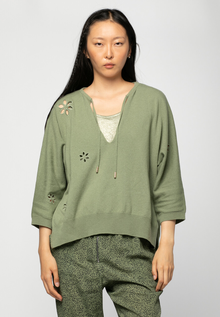 Пуловер Max&Moi, Зеленый
Пуловер Max&Moi, Зеленый