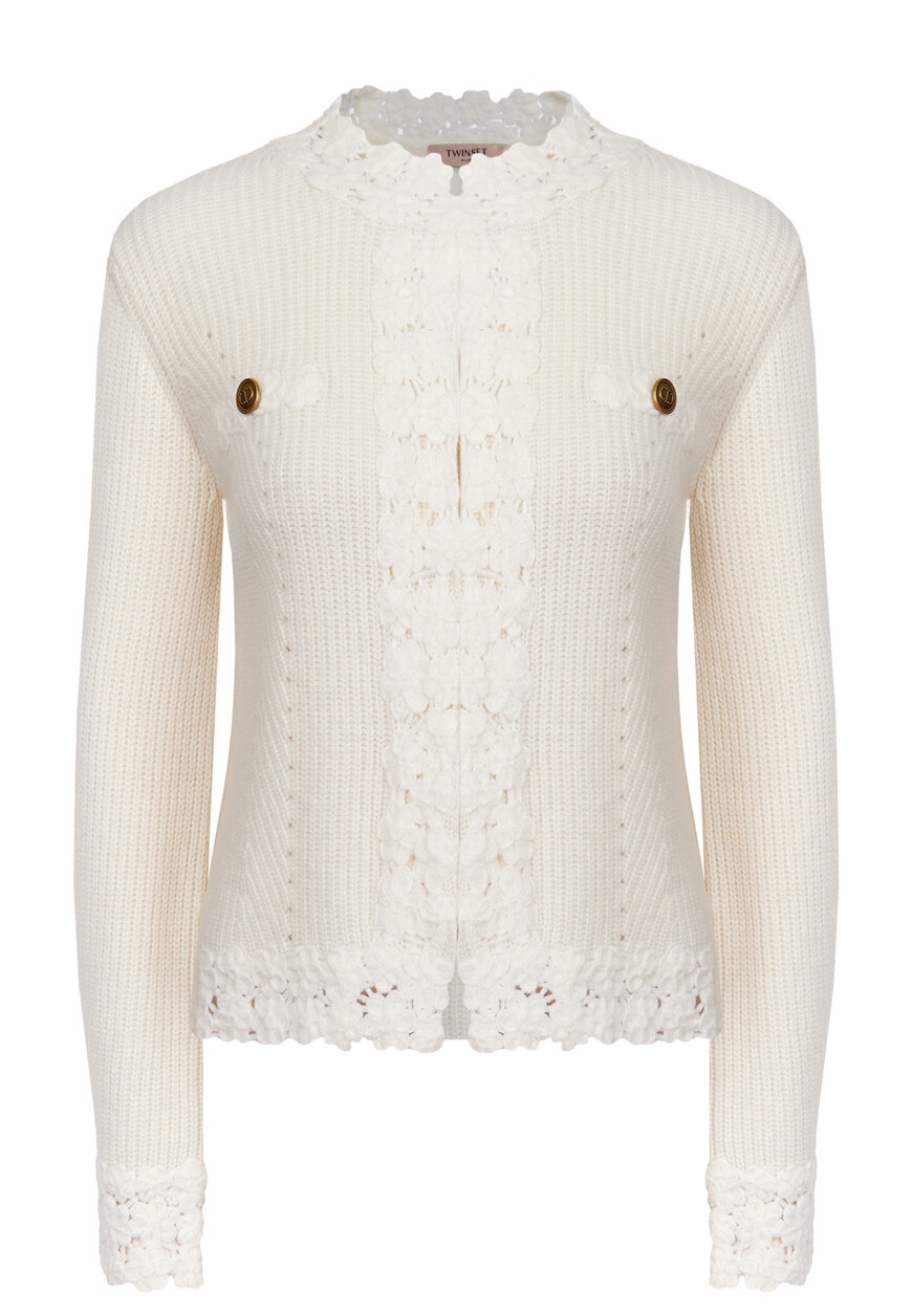 Кардиган Twinset Milano, Белый
Кардиган Twinset Milano, Белый