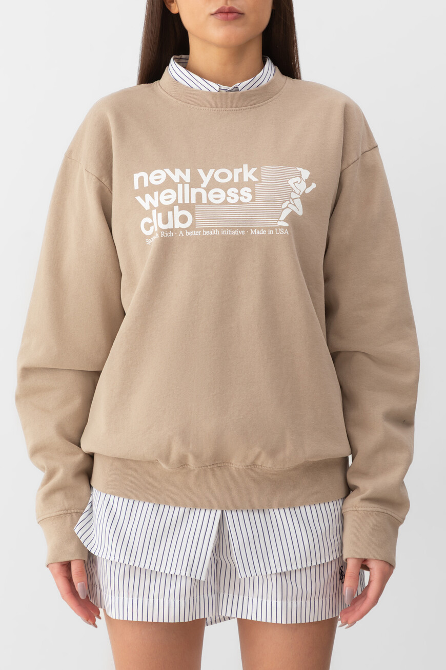 Свитер Sporty&Rich, Бежевый
Свитер Sporty&Rich, Бежевый