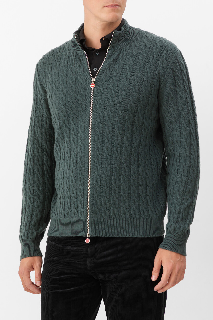 Кардиган Kiton, Зеленый 
Кардиган Kiton, Зеленый