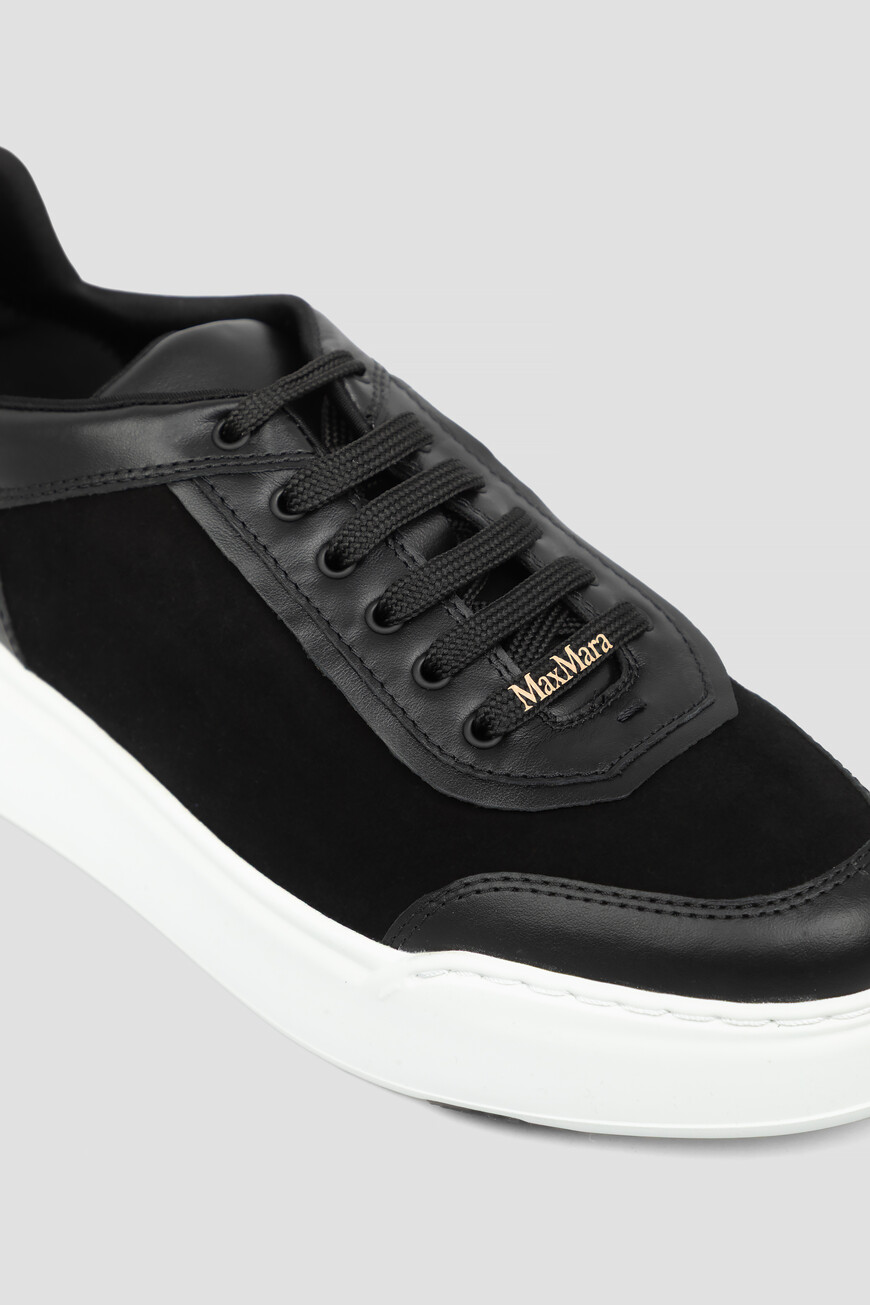 Сникеры Max Mara Модель Urban, Черный 
Сникеры Max Mara Модель Urban, Черный
