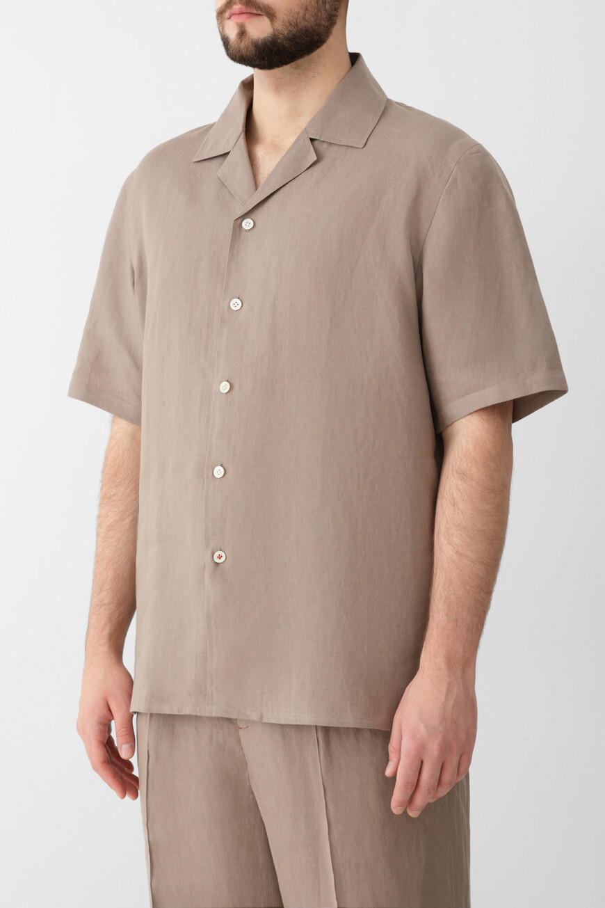 Рубашка Isaia, Коричневый
Рубашка Isaia, Коричневый