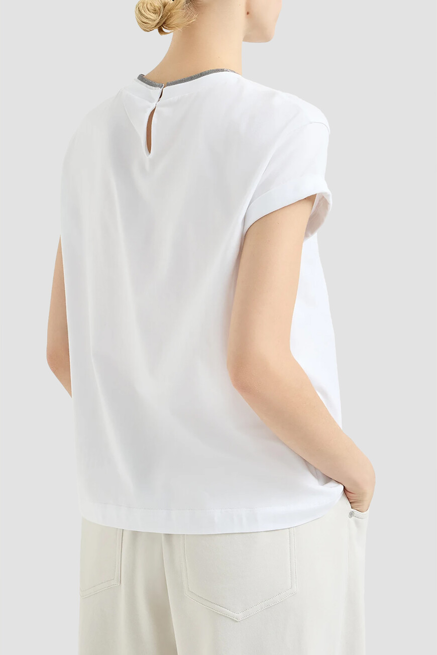 Футболка Brunello Cucinelli, Белый
Футболка Brunello Cucinelli, Белый