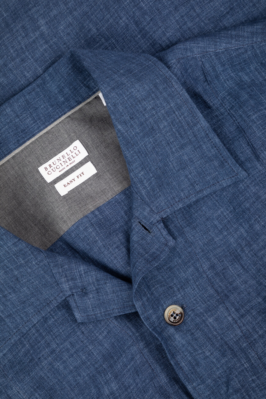 Рубашка Brunello Cucinelli, Синий
Рубашка Brunello Cucinelli, Синий