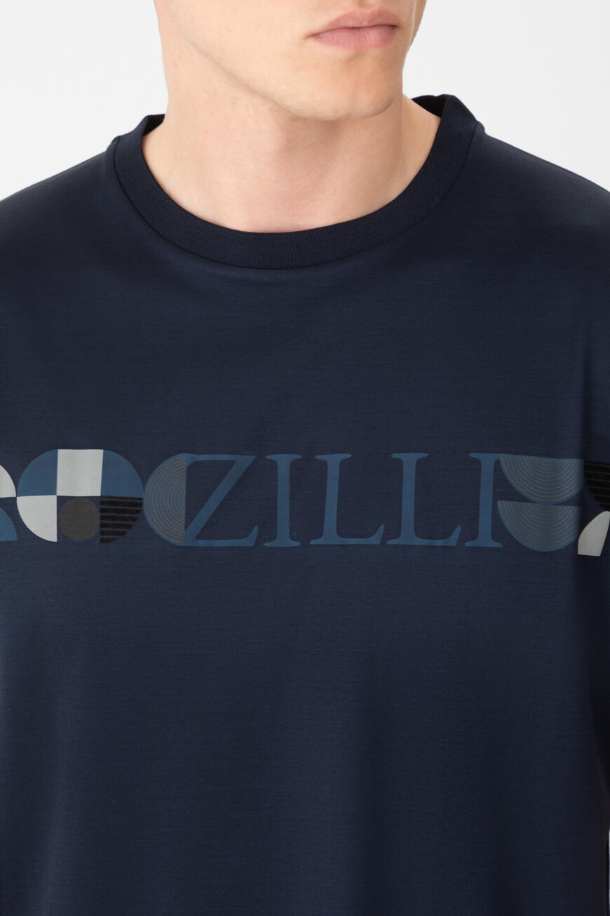 Футболка Zilli, Синий
Футболка Zilli, Синий