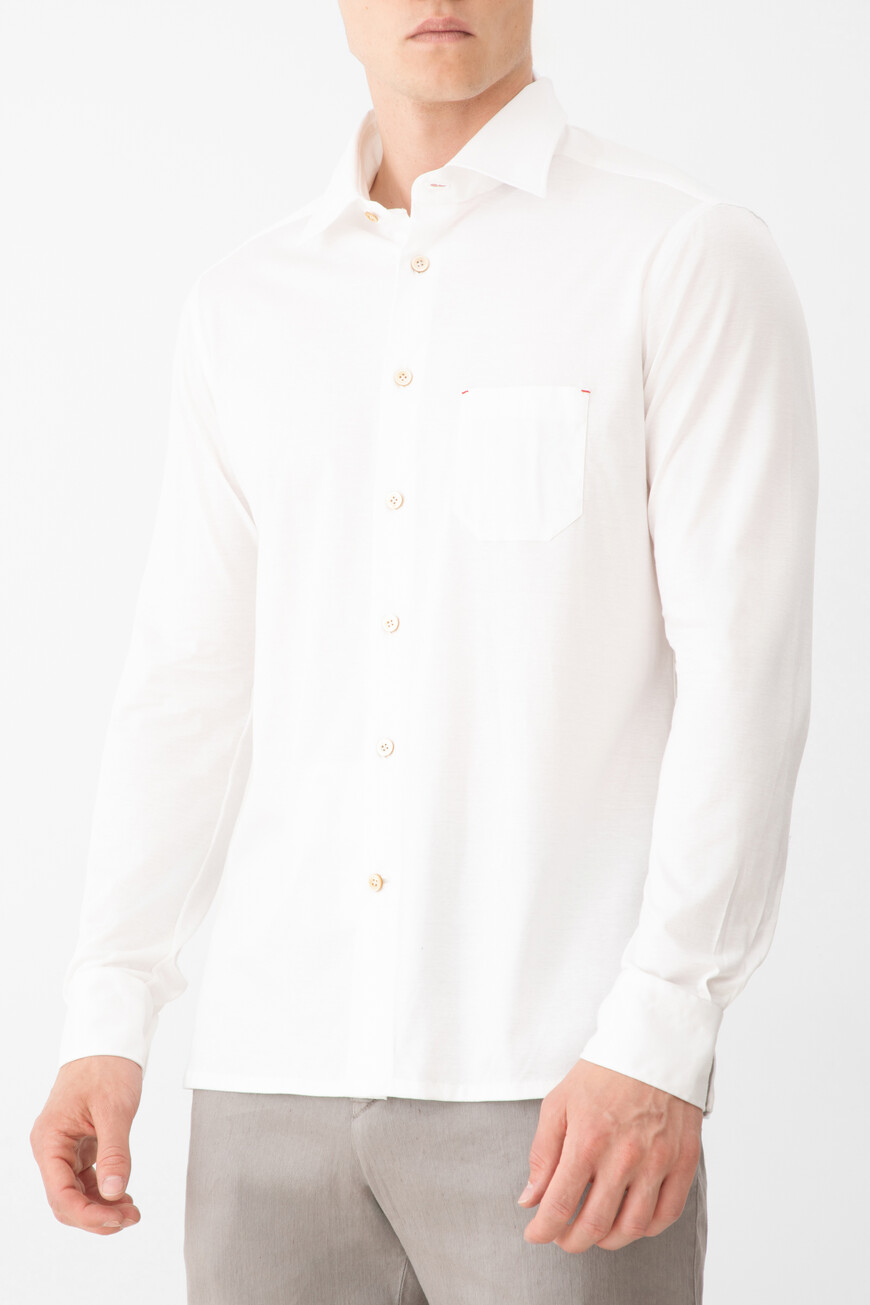 Рубашка Kiton Модель «Нерано» (`Nerano`), Белый
Рубашка Kiton Модель «Нерано» (`Nerano`), Белый
