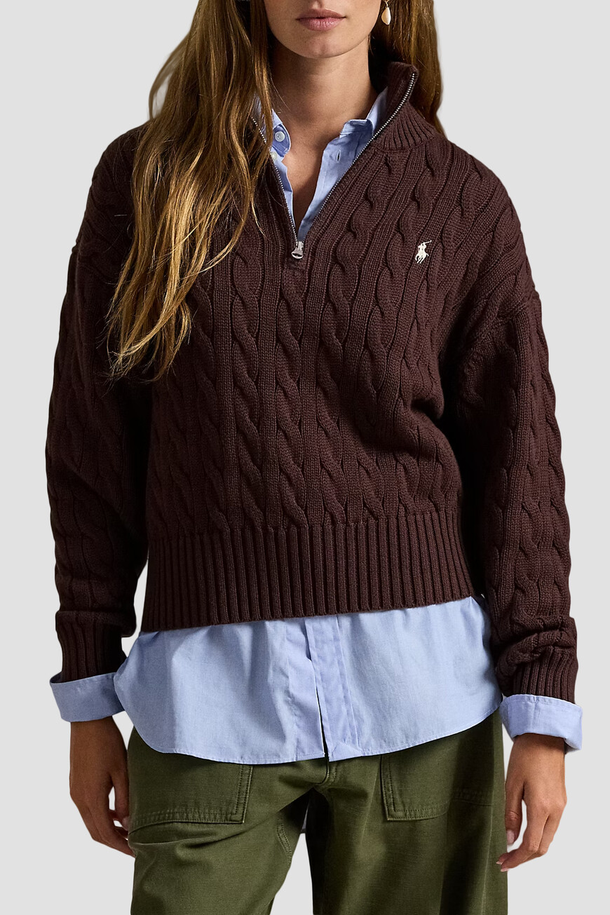 Джемпер Ralph Lauren, Коричневый
Джемпер Ralph Lauren, Коричневый