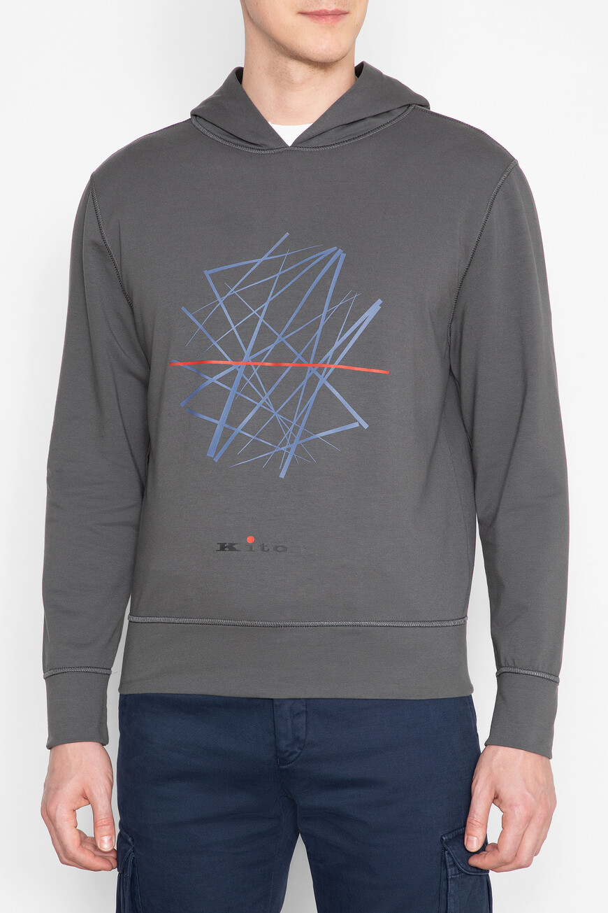 Худи Kiton, Т.серый 
Худи Kiton, Т.серый