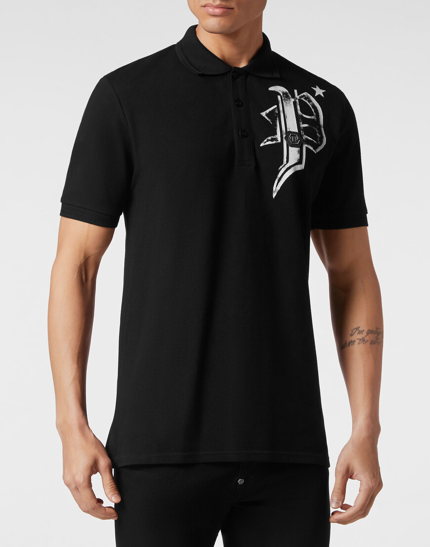 Поло Philipp Plein, Черный 
Поло Philipp Plein, Черный