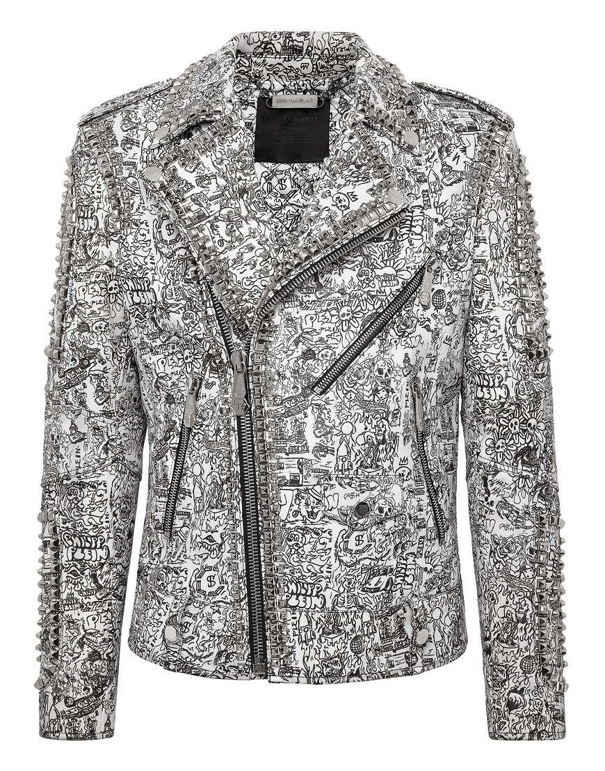 Кожаная Куртка Philipp Plein, Белый
Кожаная Куртка Philipp Plein, Белый
