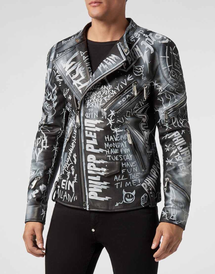 Кожаная Куртка Philipp Plein, Черный
Кожаная Куртка Philipp Plein, Черный