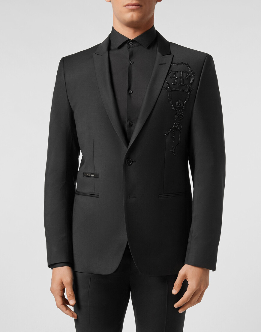 Пиджак Классический Philipp Plein, Черный 
Пиджак Классический Philipp Plein, Черный