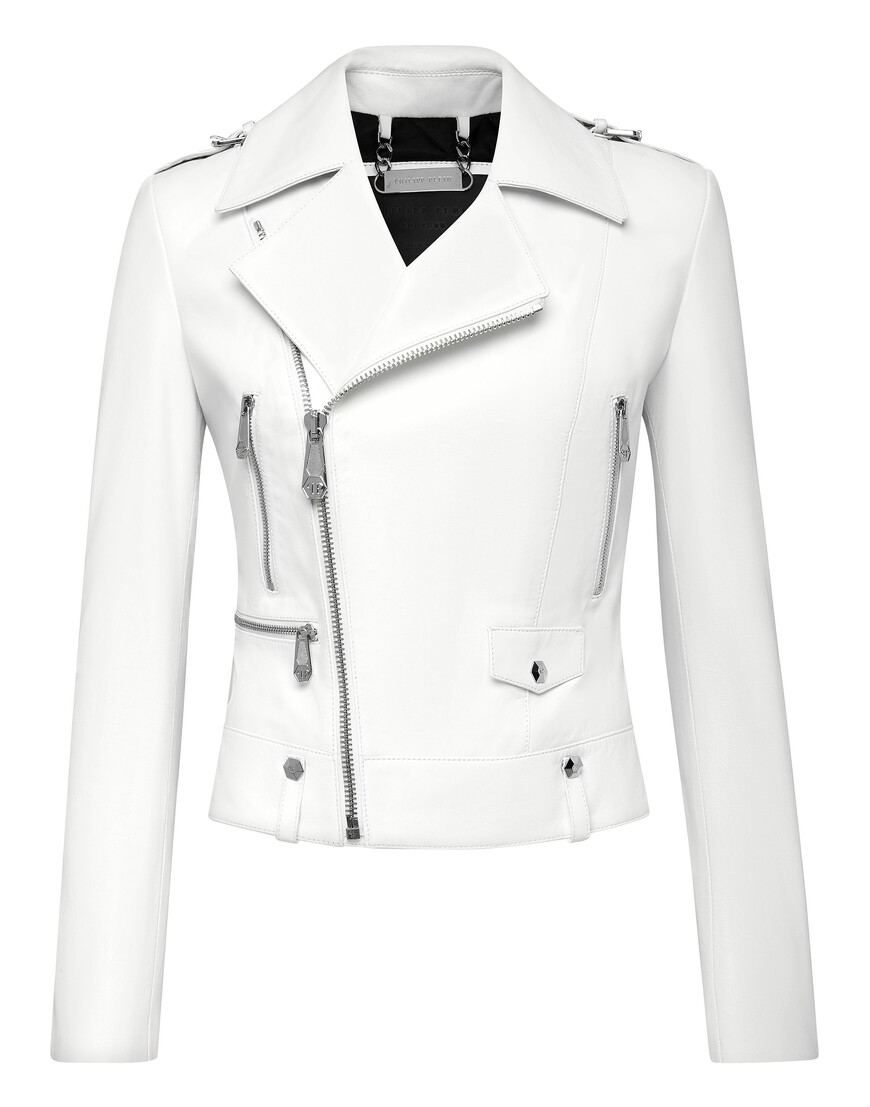 Кожаная Куртка Philipp Plein, Белый
Кожаная Куртка Philipp Plein, Белый