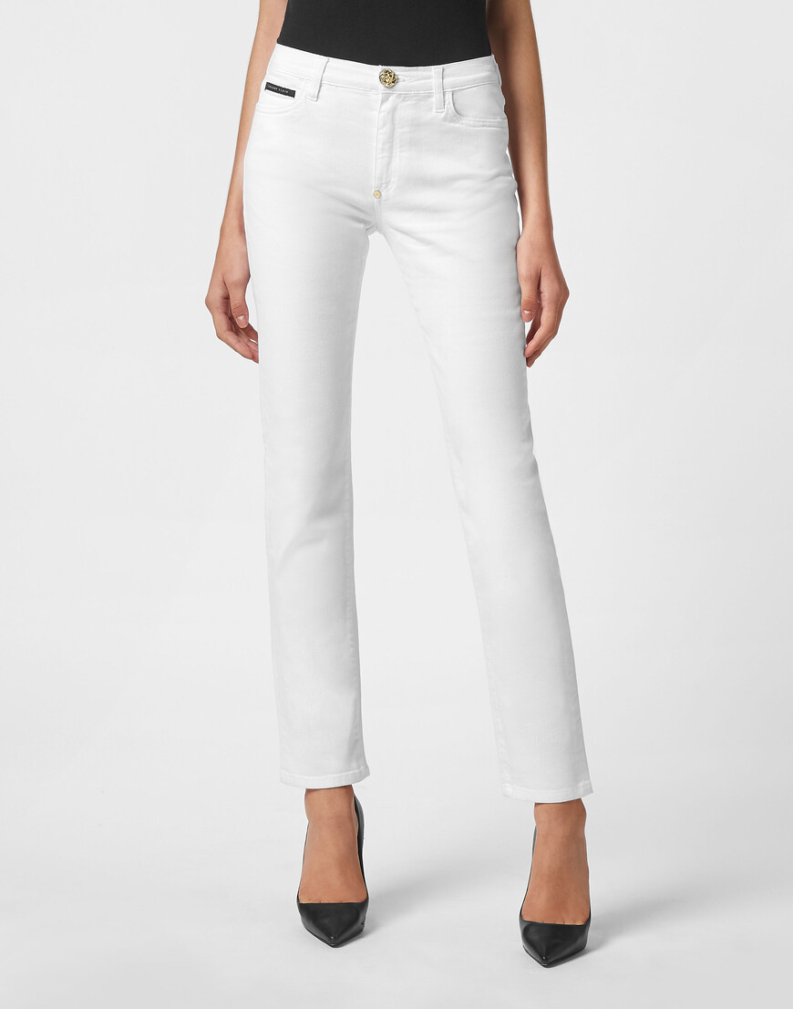 Джинсы Прямые Philipp Plein, Белый
Джинсы Прямые Philipp Plein, Белый