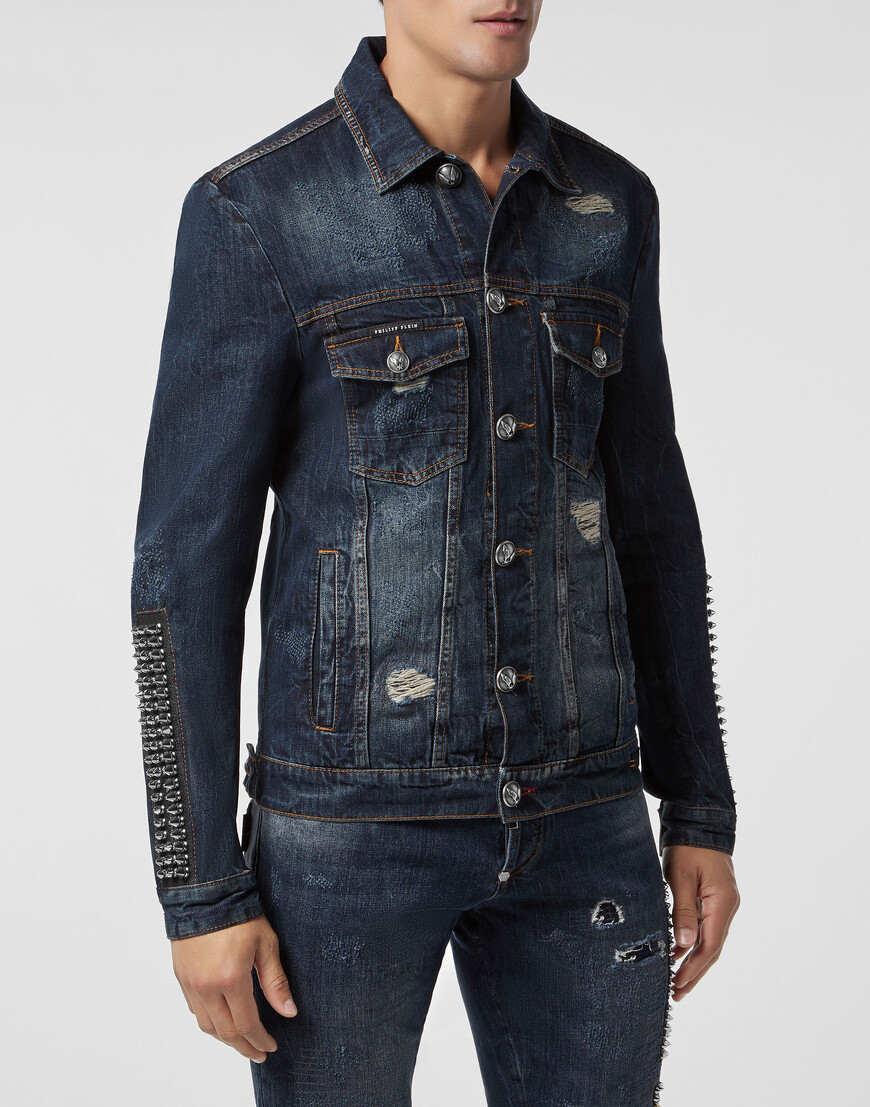 Джинсовая Куртка Philipp Plein, Синий
Джинсовая Куртка Philipp Plein, Синий