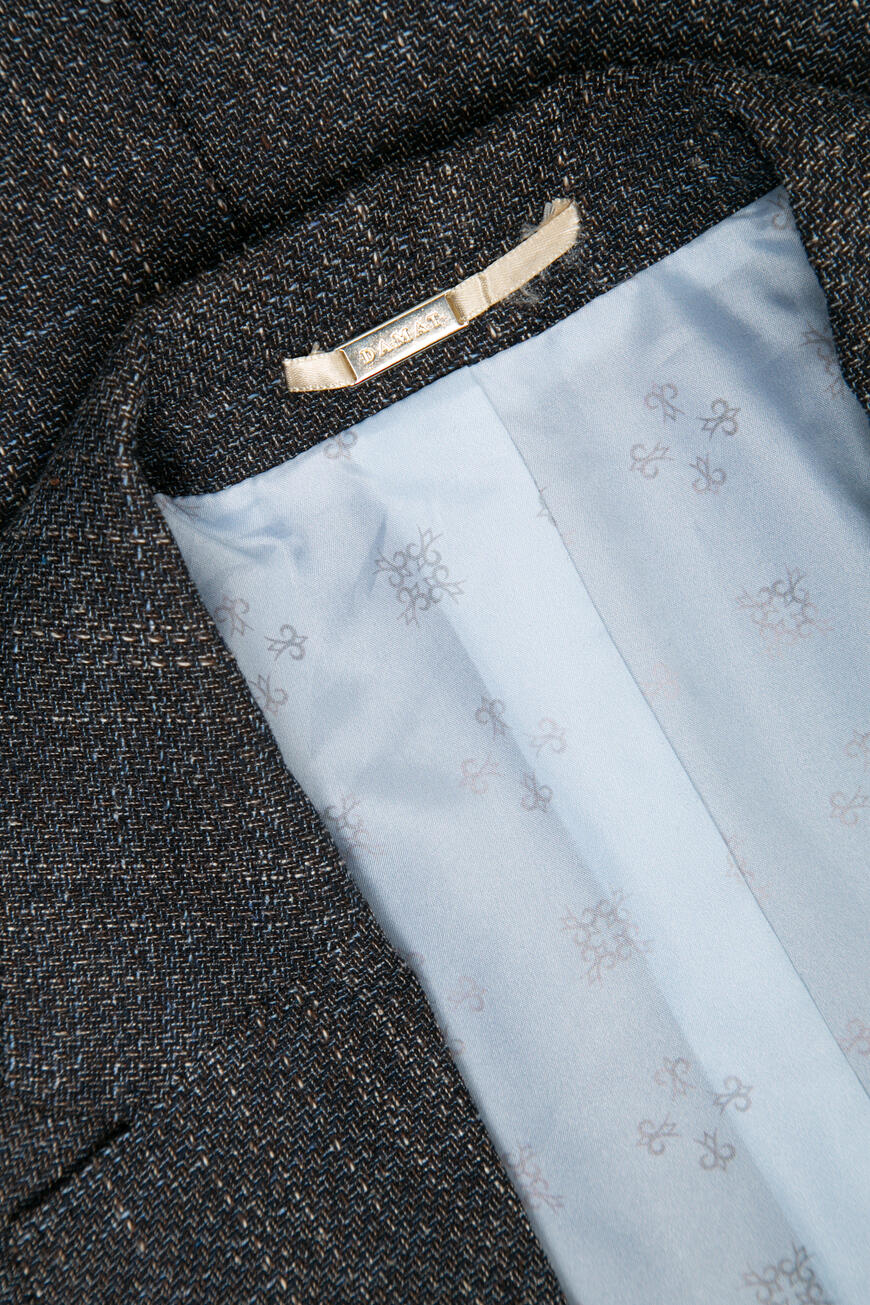 пиджак  из хлопка спереди