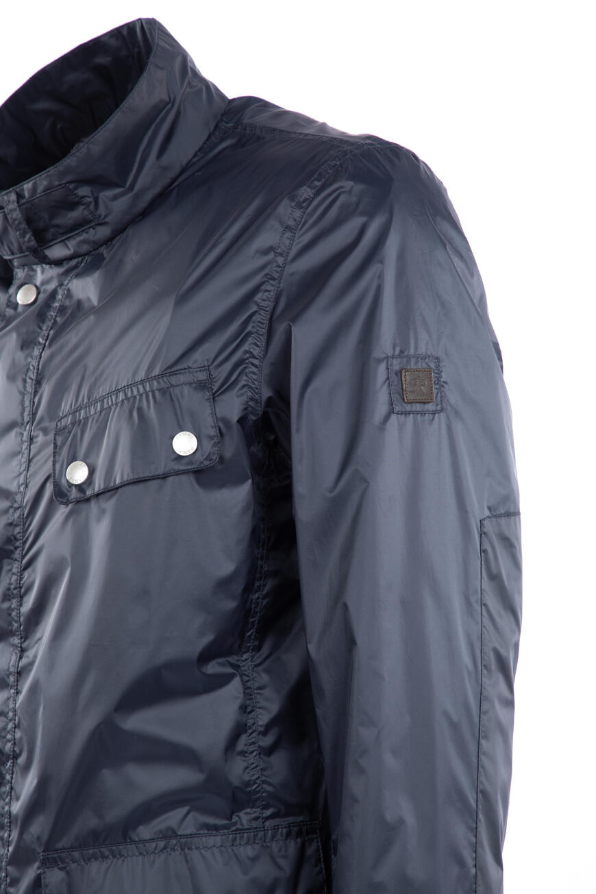 ветровка  т/синий из италии вид сбоку