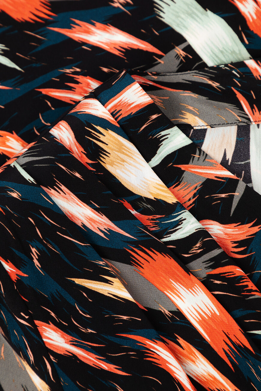 платье  из шелка цветной BW20F911GH 960 по распродаже