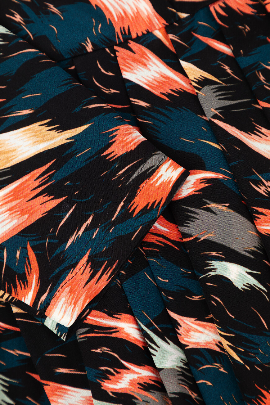 платье  из шелка цветной BW20F911GH 960 на официальном сайте