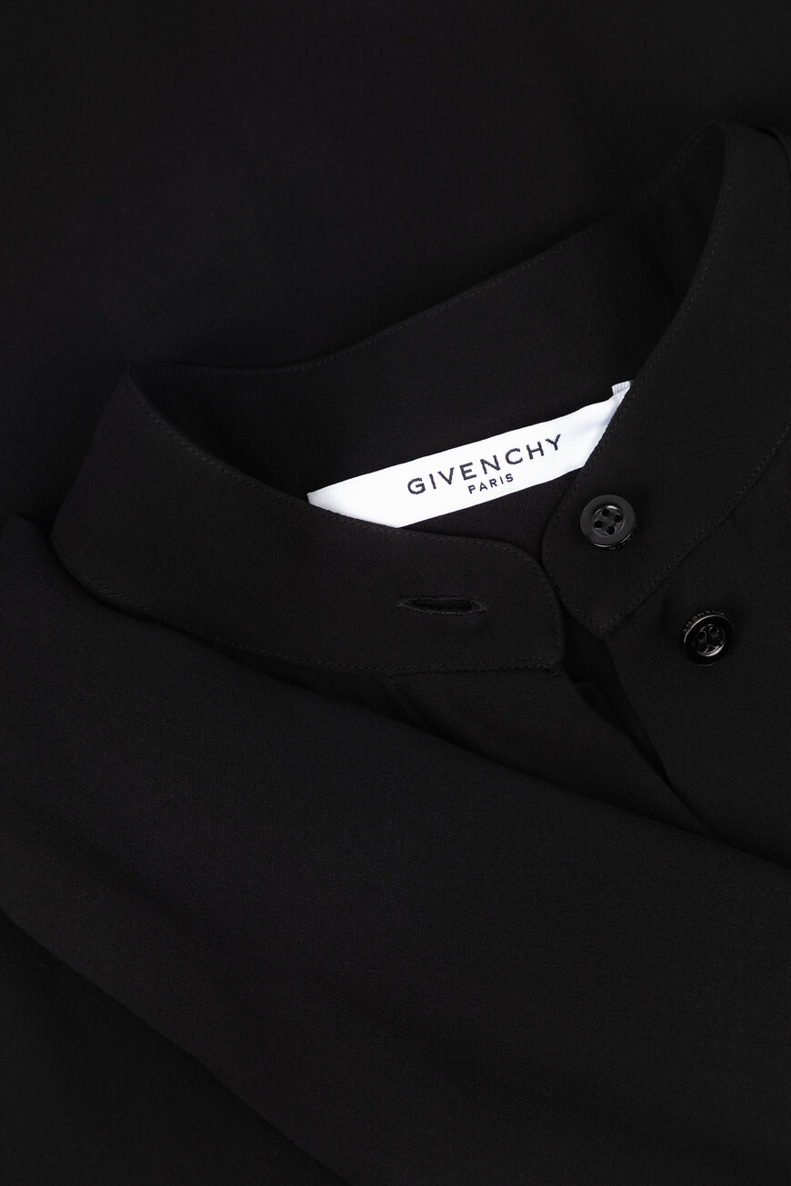 платье  из шелка черный BW20C610R4 001 со скидкой