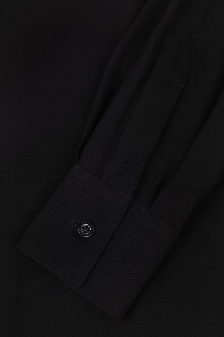 платье  из шелка черный BW20C610R4 001 на официальном сайте