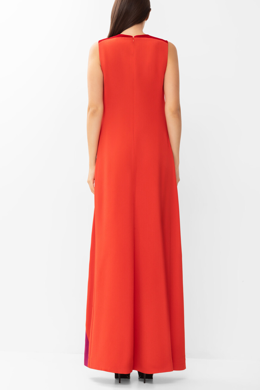 платье  с велюровой вставкой BW20FS10F4 620 по акции