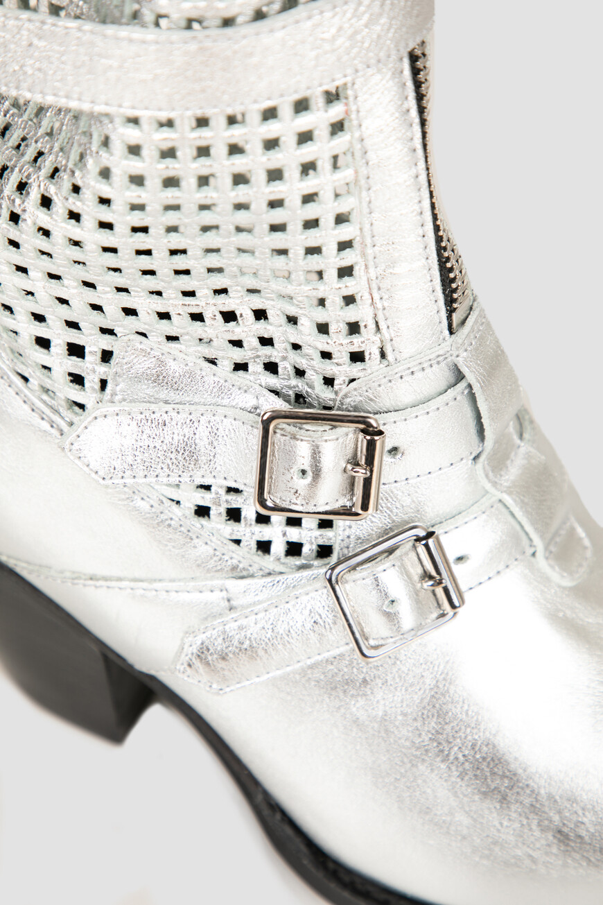 сапоги  с металлизированным эффектом 329633093 36AG по низкой цене