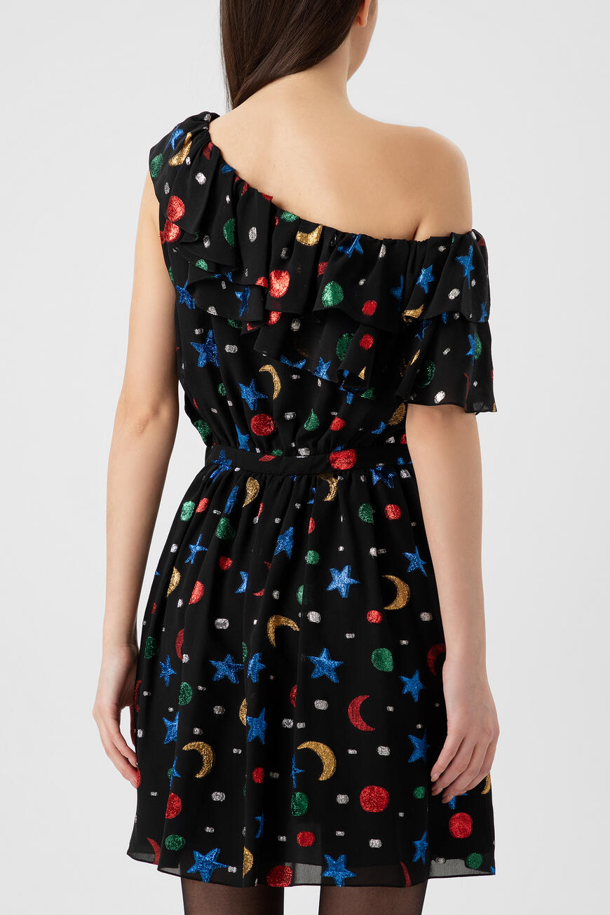 платье  с вышивкой 572060 Y779U 1053 купить с доставкой