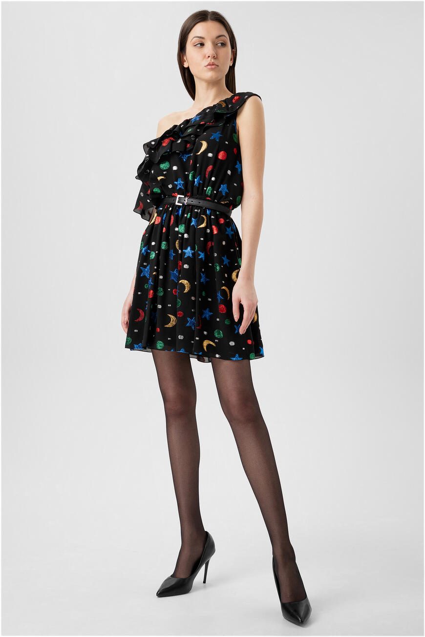 платье  с вышивкой 572060 Y779U 1053 со скидкой