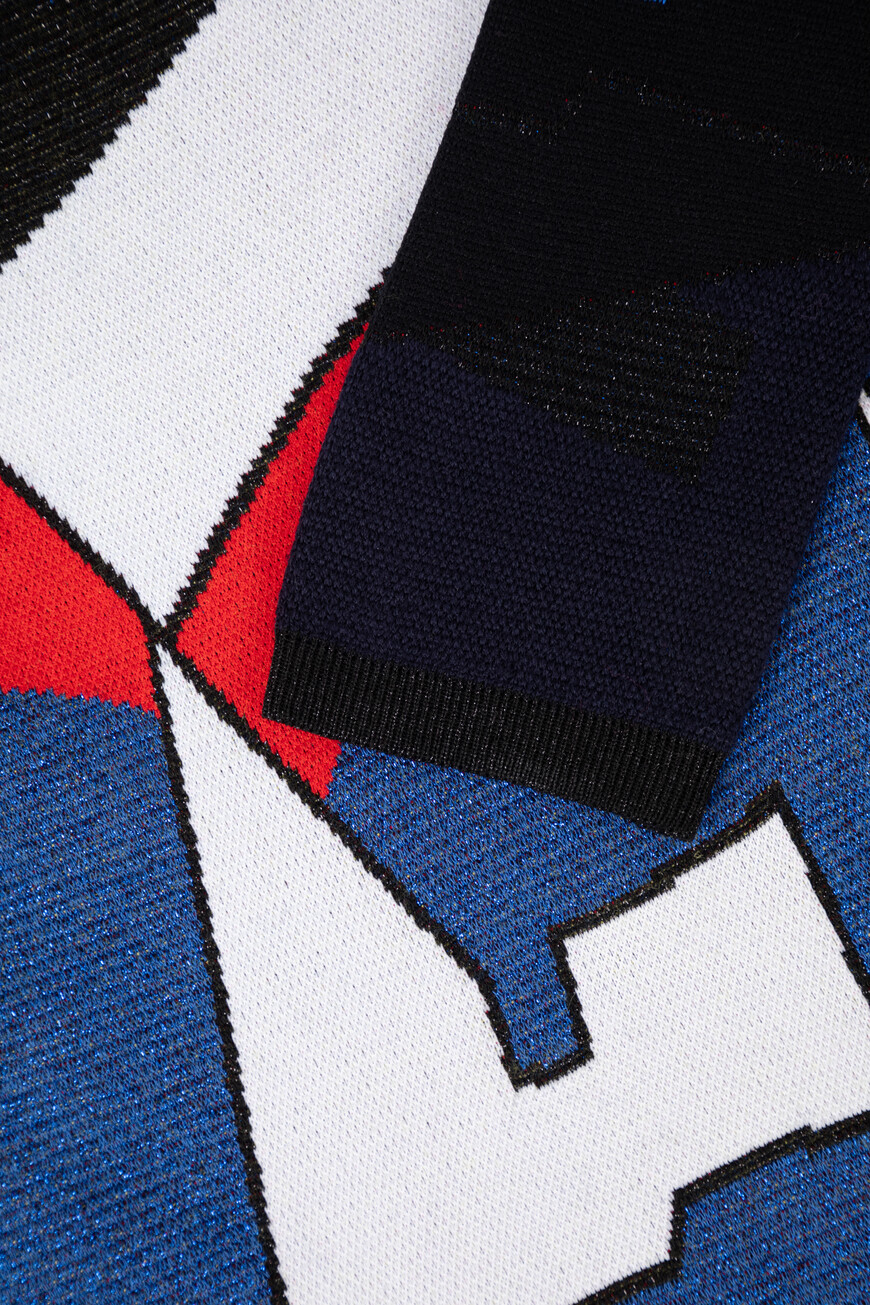 платье  с принтом и пайетками I2PAH04 7311 0001 на официальном сайте