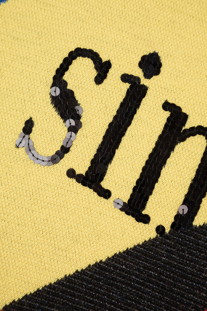 платье  с принтом и пайетками I2PAH04 7311 0001 оригинал