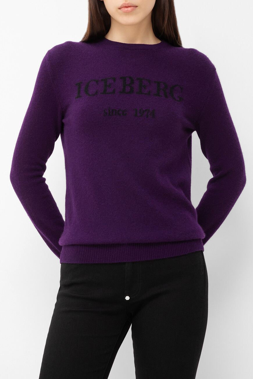 

Джемпер Iceberg Из Кашемира Фиолетовый