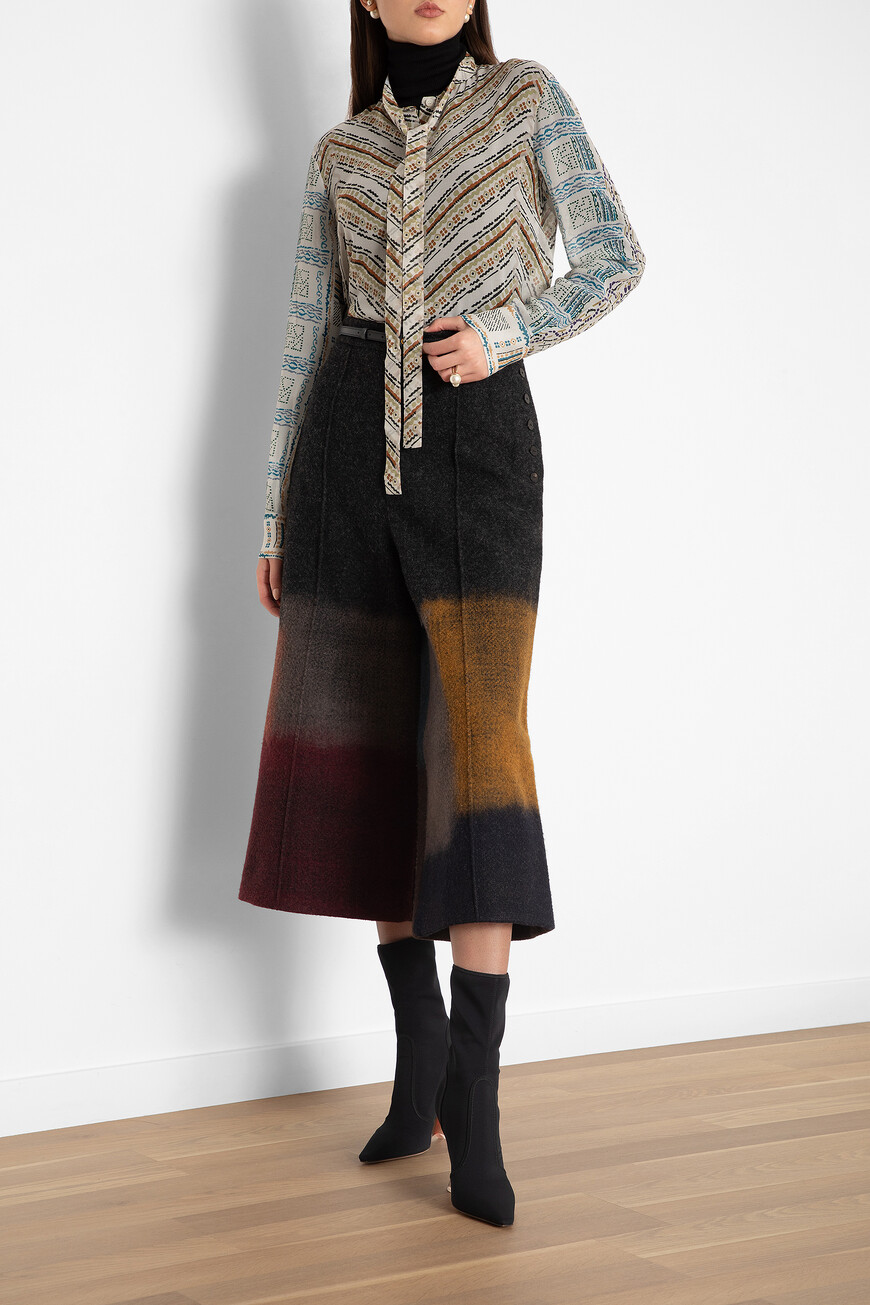 блуза  цветной 941B03A6970 0859 по низкой цене