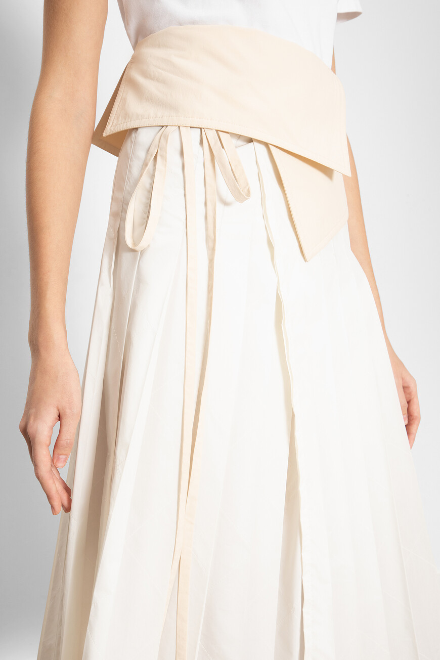 юбка  с баской F1-094-2D702-10-C0405 034 купить с доставкой