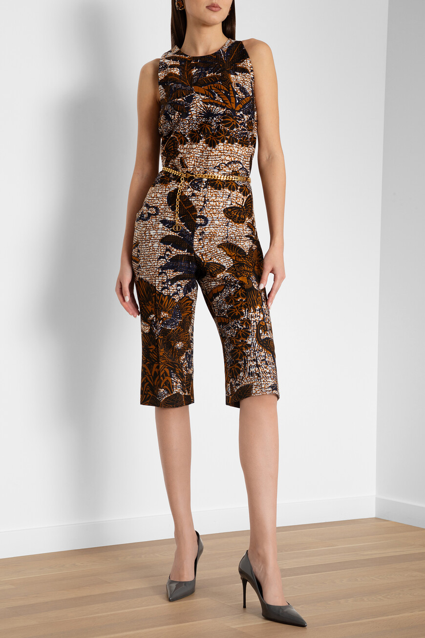 комбинезон  модель с принтом fauna 011E10A3862 1818 по низкой цене