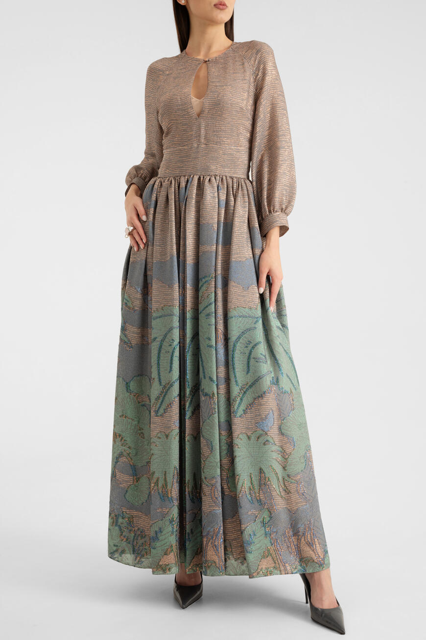 платье  с принтом lion  animals 011L66A7956 9623 фотография