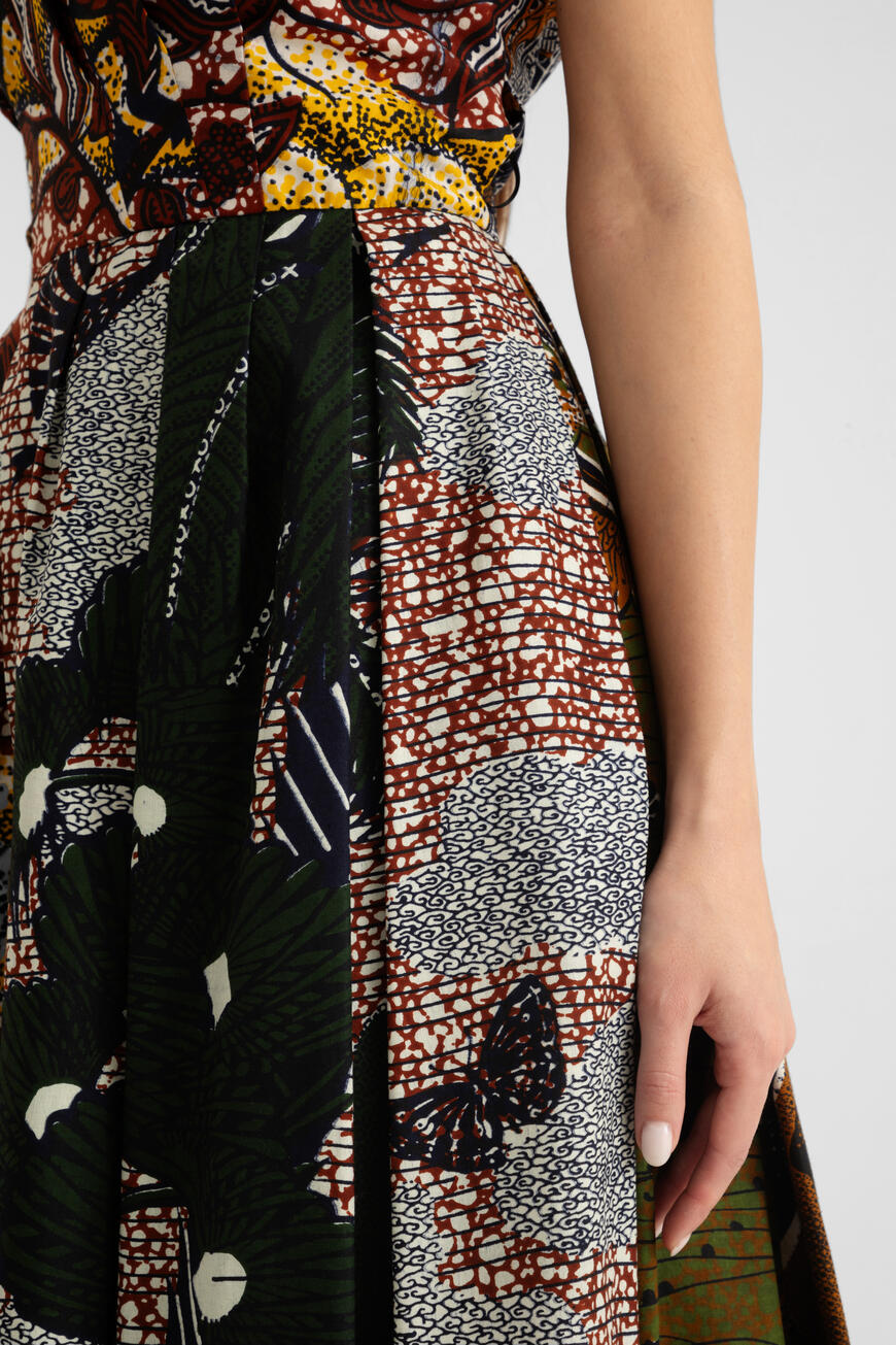 платье  с принтом fauna 011R26ACMIX 9831 по низкой цене