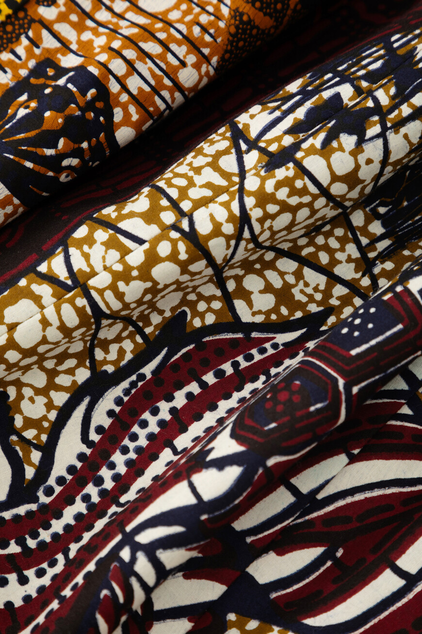 пиджак  с принтом toile de jouy цветной 011V03ACMIX 9831 со скидкой