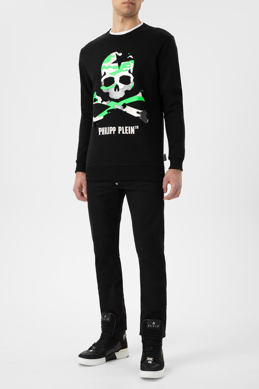 свитшот  с камуфляжным принтом S20C MJB1885 PJO002N 0205 по акции