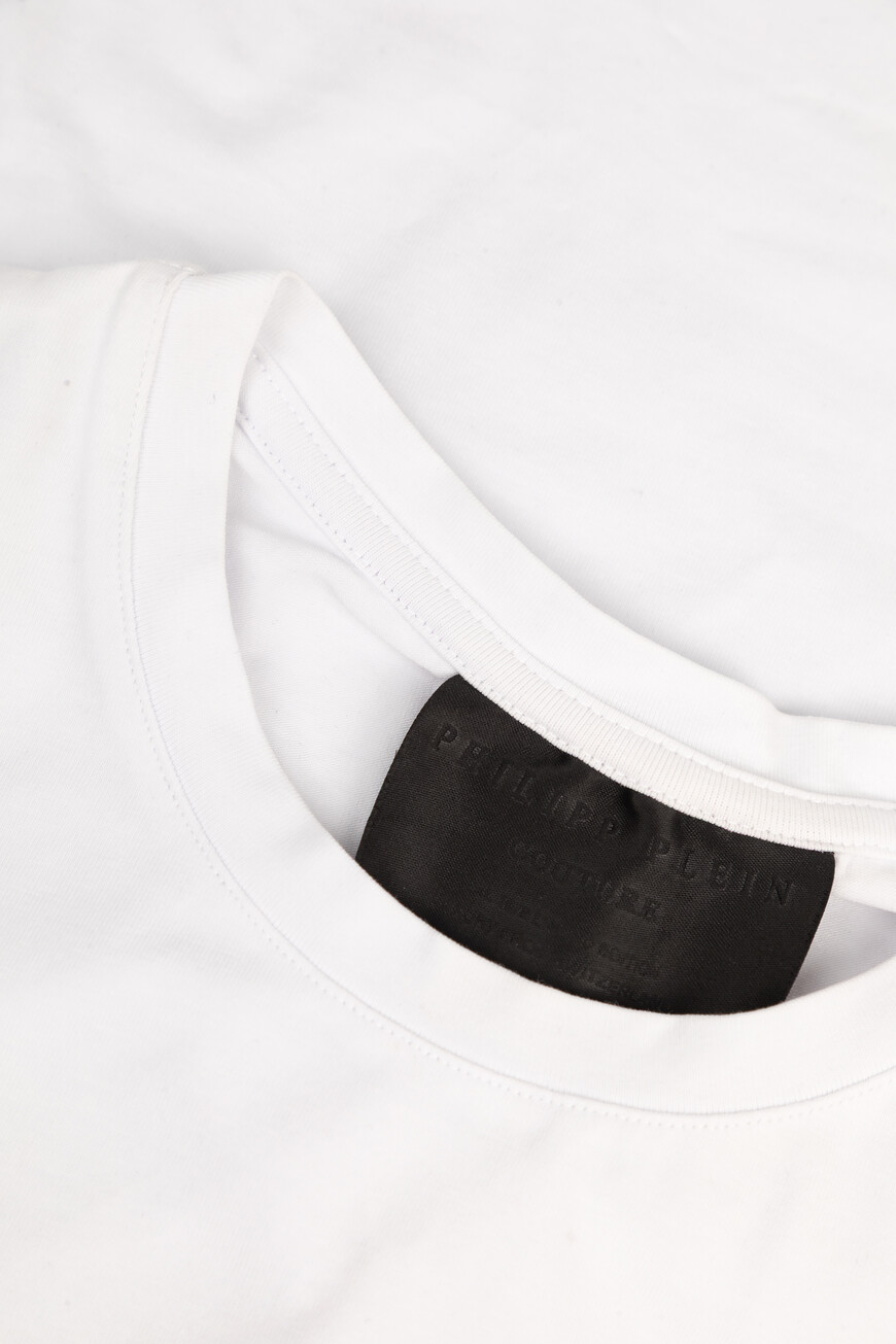 футболка  с контрастным лого белый P20C WTK1951 PTE003N 01 со скидкой