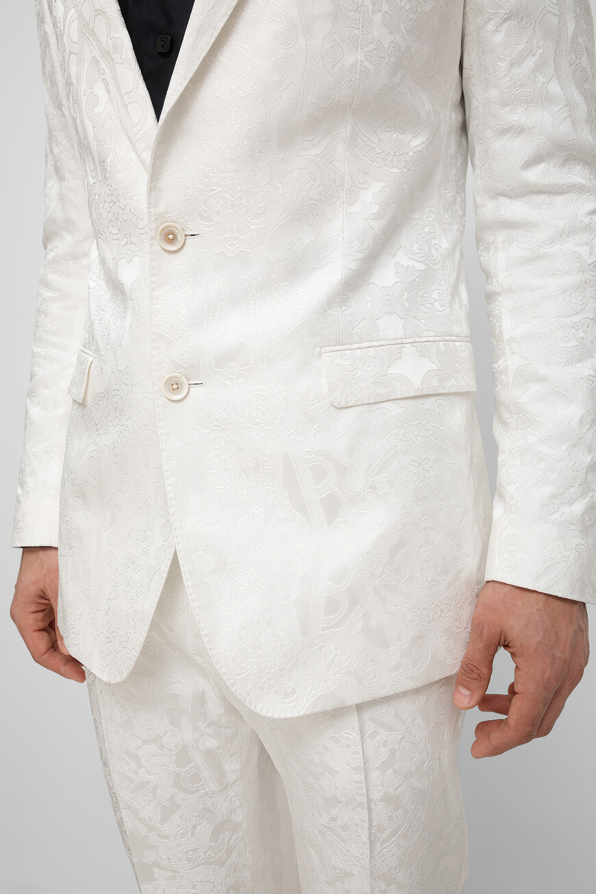 костюм  из фактурного жаккарда GK0RMT HJMI0 W0800 по низкой цене